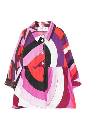 abito in cotone multicolor EMILIO PUCCI KIDS | PX1060V0164513RO